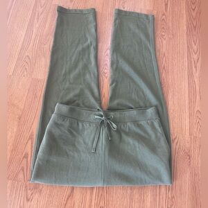 New Caslon Green Sorrel Lounge Pants with Pockets